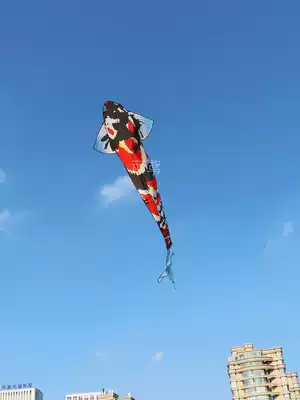 Weifang kite colorful koi kite auspicious red carp kite children adult large beginner easy to fly