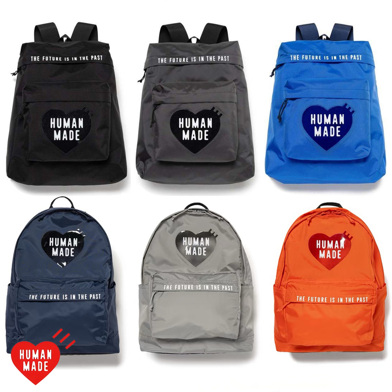 In Stock Humanmad Backpack, Double Shoulder Bag, Travel Bag, Trendy Bag, Laptop Bag, Commuter Bag, Couple Style