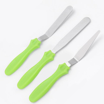 Cream spatula set cake cream framed scraper chiffon demoulding knife 3-Piece Baking tool