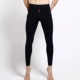 Quần dài đến đầu gối, đồ lót cotton ấm áp cho nam, học sinh, thanh niên, dày đầu gối, không có cashmere, mùa thu và mùa đông
