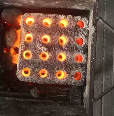 Home easy-to-fire burning carbon smokeless Environmental Protection high temperature bamboo charcoal burning mechanism charcoal outdoor picnic barbecue charcoal