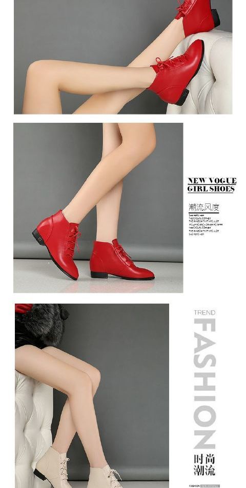 Giày tuyết nữ đế bằng tuyết mùa đông 2018 mới của Snow Yier Khang 2018 boot