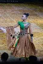 New Century Dance Suit Morden Dress Morden Performance Dresses Drenba Dance Dress Light Blue Race Dress National Mark Dance Dress