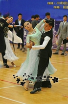 Morden Dance Dress New Ballroom Dancing Big Swing Tandem Dresses Waltz Tango National Mark Dance Competition Performance Costumes
