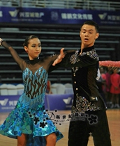 Latin dance dress Latin performance dress Latin dance suit Latin Conserve Latin race suit male Latin dance suit new