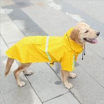 Teddy Dog Raincoat Waterproof Big Dog Cape Poncho Large Dog Golden Retriever Labrador Medium Dog Pet Clothes