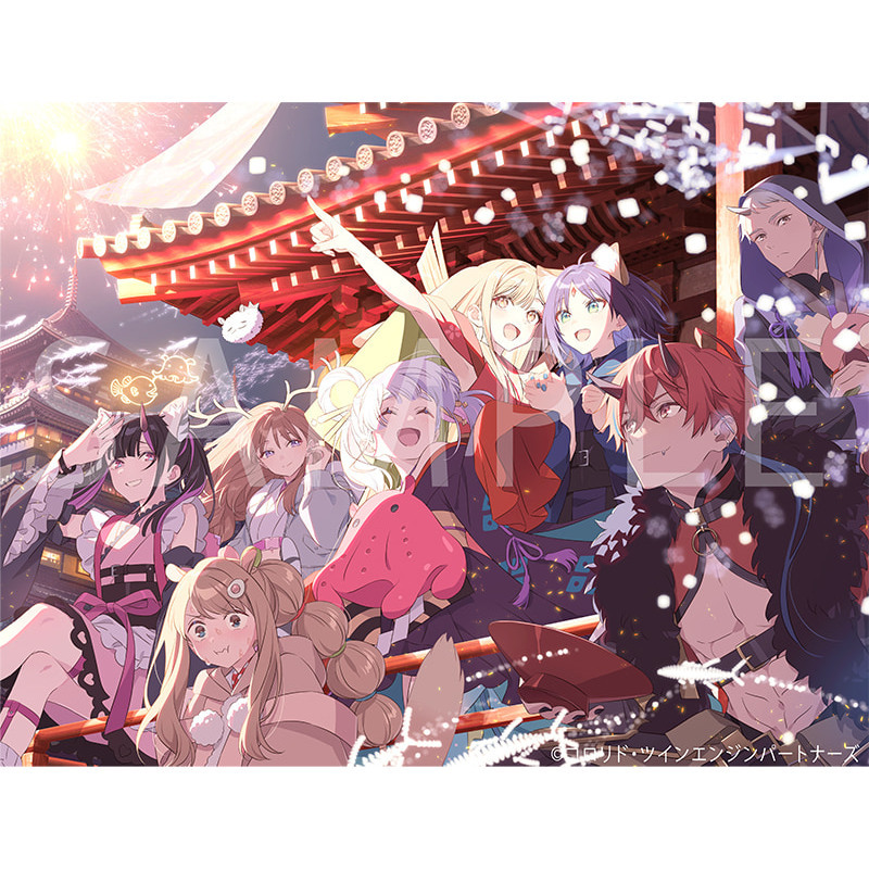 Super Time and Space Night Princess Super Kaguya Princess Memorial Box Special Gift Storage Box Print Poster