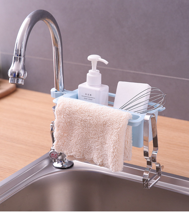 đèn nháy led sao băng Sáng tạo mới đa chức năng vòi bếp giá lưu trữ cống thoát nước lưu trữ hàng gia dụng thiết bị nhỏ - Thiết bị sân khấu đèn xoay sân khấu