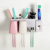 Genting Brush, стена -строка, семья из трех чашек для полоскания, творческий бесплатный удар домой, домашний туалет