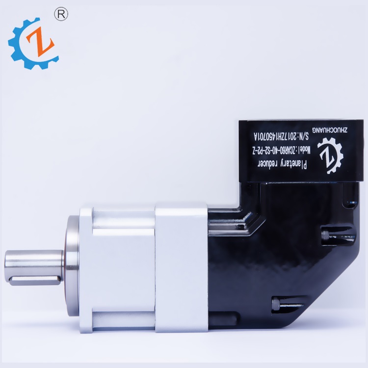 Corrugated paper packaging machine reducer ZCAR90 angle 90 degree precision servo planetary reducer 750W reducer