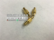 SMB-JJ RF coaxial connector SMB male SMB male all copper copper gold plated excellent SMB adapter