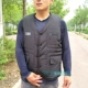 Áo len nam trung niên lông cừu thật xù lông một chiếc áo vest nam bằng da cừu vest ấm vest áo ba lô nam