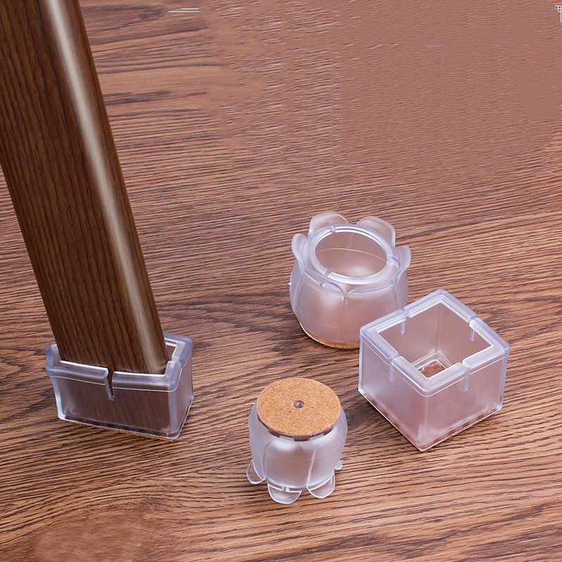 Thickened abrasion resistant table and chair feet cover furniture non-slip muted solid wood floor protection cushion chair foot cover stool leg cushion