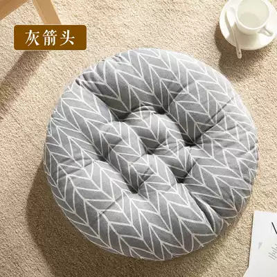 Thickened cushion on the ground Household chair cushion Office cushion Student female round summer breathable stool fart cushion