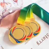 Metal Medal Games Football Basketball Marathon Running Universal Medal High Grade Paint Medal 7CM