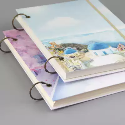 Looleaf detachable A4 sketchbook color pencil book sketch book drawing book drawing book book student special Comic