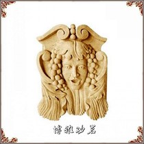 Boya sandstone relief European style background wall art flower pot fountain Roman column sandstone corbel beauty corbel customization