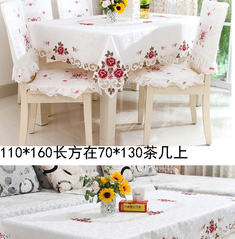 Bàn tròn bàn xoay khăn trải bàn lớn bàn tròn vải vải tròn nhà bàn xoay vải vải châu Âu đĩa khăn trải bàn khăn trải bàn hình vuông