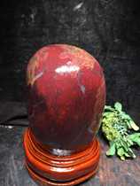 Guilin Longsheng Natural Jade Guilin Chicken Blood Jade Raw Stone Ornament 17×14×26cm Weight 26 Jin