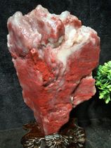 Guilin Longsheng Natural Jade Guilin Chicken Blood Jade Hand Toy Piece Plain Field Material Ornament Chicken Blood Stone Weight 1 7 Jin