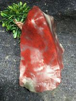 Guilin Longsheng Natural Jade Guilin Chicken Blood Jade Hand Toy Ornament Carving Material Plain Field Material 1250g
