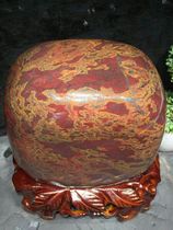 Chicken Blood Jade Raw Stone Guilin Chicken Blood Jade Black Red Raw Stone Ornament Tiger Cave Material Jadeized Raw Stone Weight 36 Jin