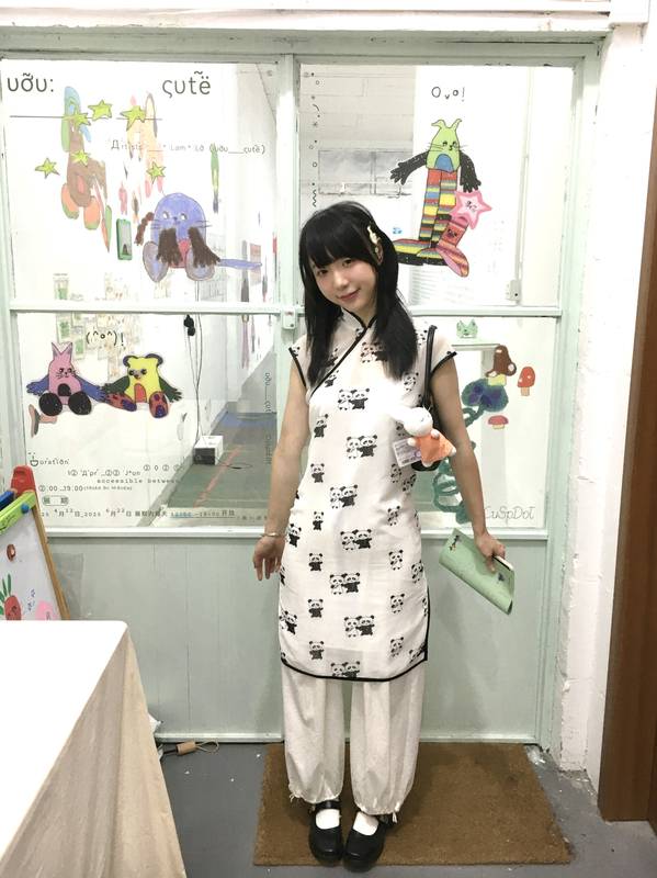 Romantic Silver Hang Original LAOSHU Panda Cheongsam Dress Black and White Panda Print Dress Romantic Silver Hang Original LAOSHU Panda Cheongsam Dress Black and White Panda Print Dress
