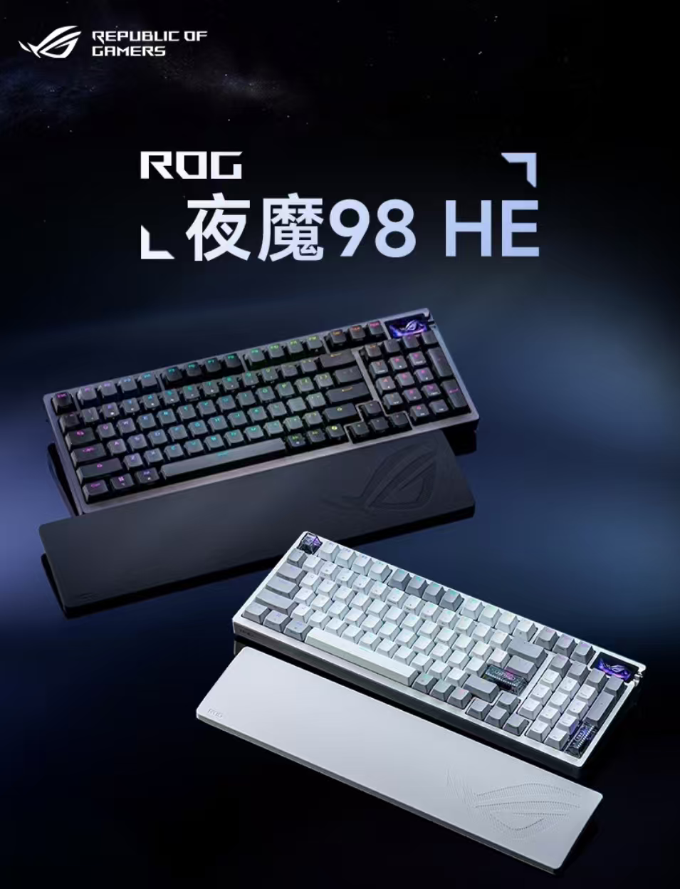 Rakka 80磁轴键盘Rakka80 Edge幽灵灰磁轴键盘Rakka 80edge暗夜黑