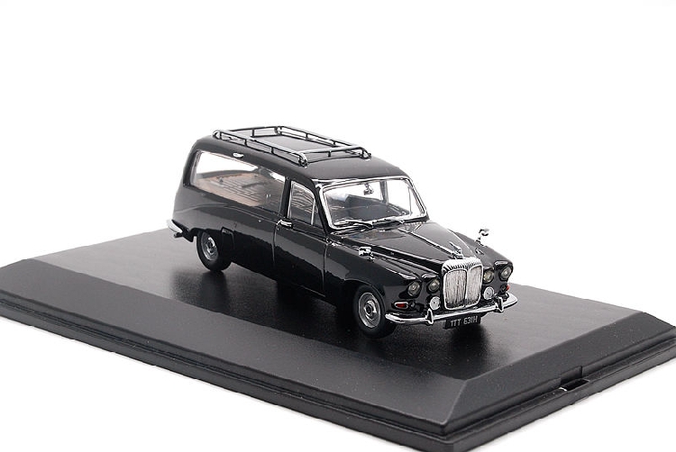 Chính hãng OXFORD Oxford 1:43 hoàn thành hợp kim mô phỏng tĩnh mô hình xe Daimler DS420 hearse