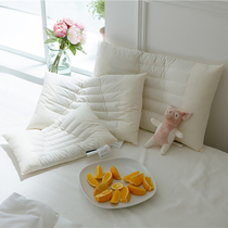 Childrens Cassia fiber pillow cotton kindergarten students baby baby cotton pillow 0-1-3-6 years old