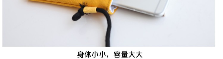 Túi xách nữ 2019 phiên bản tiếng Hàn mới của nữ sinh viên điện thoại di động túi vải túi nhỏ Túi Messenger dễ thương hoạt hình nhỏ tươi - Túi điện thoại túi xách nữ giá rẻ