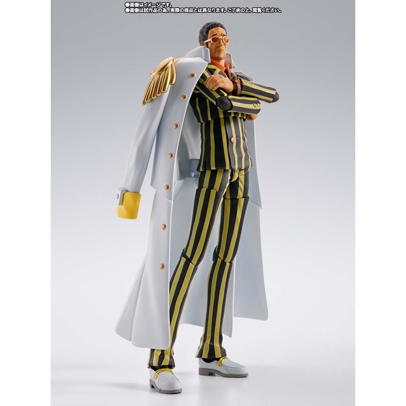 In Stock Bandai Shf One Piece Three Admirals Yellowbeard Bullussalino Future Island Set