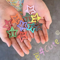 South Korea Frosted Pentagram 3CM Pet Clips Dogs BB Clip Yorker Summer Head Accessories Puppies Long Haired Dog Shredded Hair Clips