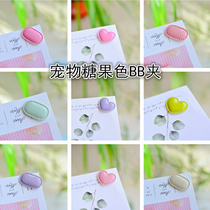 Pet Hair Clip 2 8CM Hand sewn sweating hair clip Puppy head accessories Candy Color Pooch Tedyjokha VIP Hair Clip