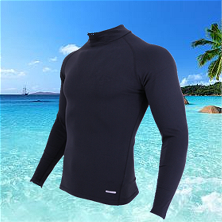 Diving Suit Men's Warm Speed Dry Two Style Snorkeling Water Jellyfish Surf Sports Fitness Long-sleeved Swimsuit