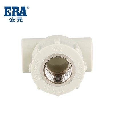 CE PPR Tube piece PPR internal wire three-way internal tooth three-way hot water furniture fitting pipe fitting female thread tee