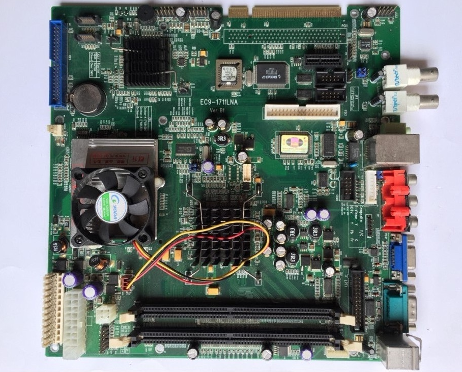Original Loader Demolition and Research Xiang EC9-1711LNA Ver B1 Industrial computer Main Board Sub-industrial Main Board Spot