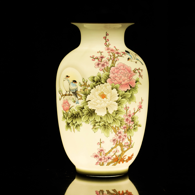 Jingdezhen ceramic vase floret bottle furnishing articles furnishing articles spending a sitting room porcelain home decoration crafts