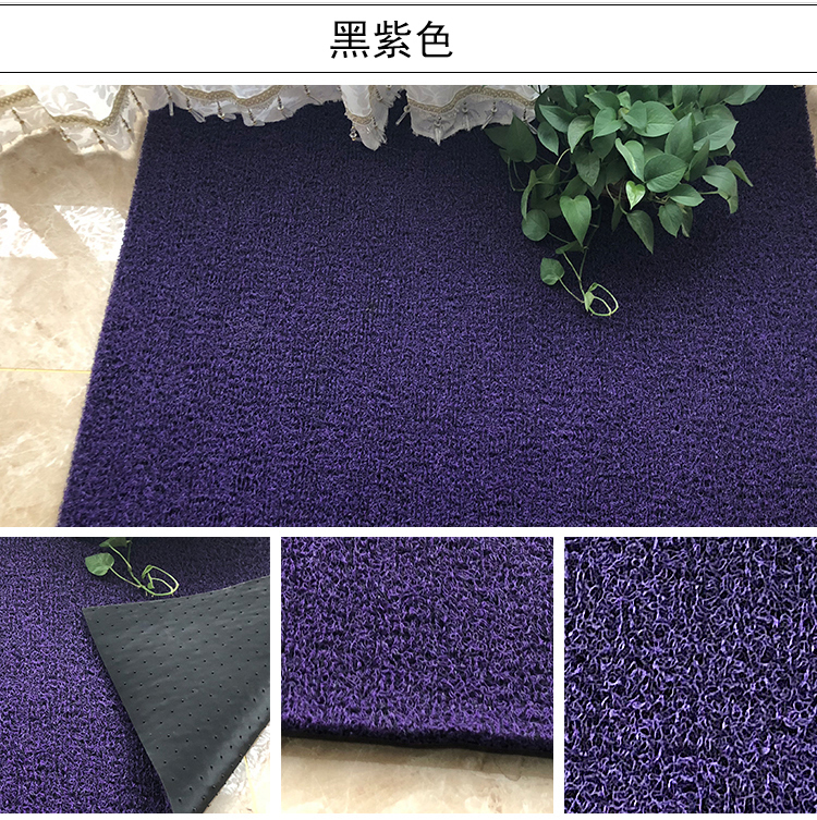 Cửa mat tấm thảm chùi chân thảm cửa hàng chân nhựa đáy mat thảm chà đất ở phía trước của cửa nhà PVC dày - Thảm sàn thảm cầu thang