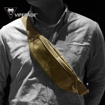 Portable multifunctional outdoor shoulder bag for military fans