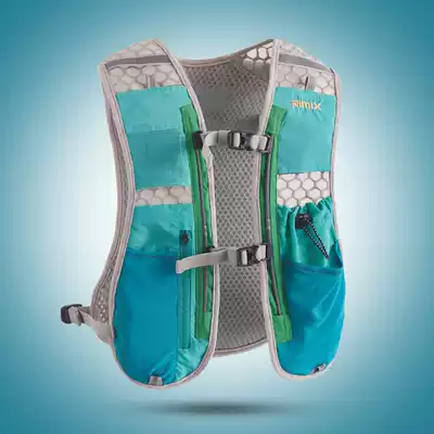 Running vest bag mobile phone bag sports quick-drying breathable support mountaineering riding marathon water bag carry-on backpack