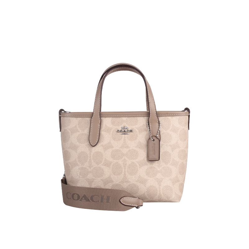 Coach/Coach City Mini Tote Classic Printed Women's Shoulder Tote Bag Cw032 Coach/Coach City Mini Tote Classic Printed Women's Shoulder Tote Bag Cw032