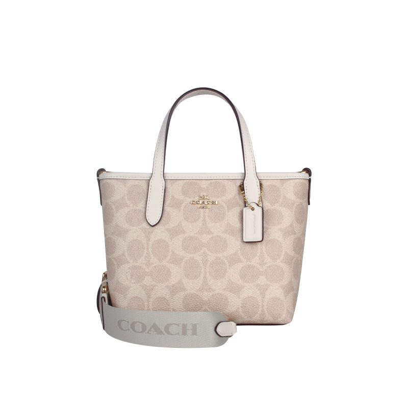 Coach/Coach New Autumn and Winter Products City Mini Tote Classic Printed Women's Shoulder Tote Bag