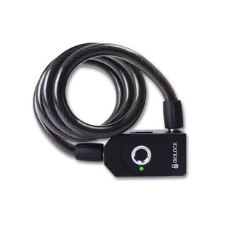 Fingerprint lock mountain bike bicycle bicycle rim lock road bike cable lock with key waterproof glass door lock