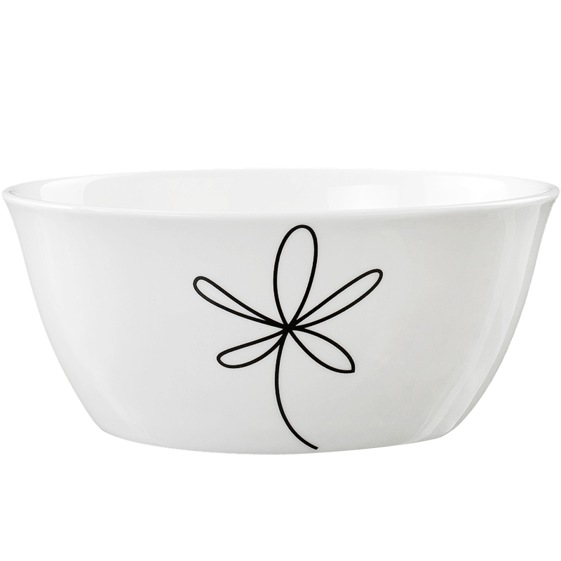 Tangshan 5.5 inch rainbow such as bowl suit Chinese ipads porcelain tableware for household jobs ceramic bowls