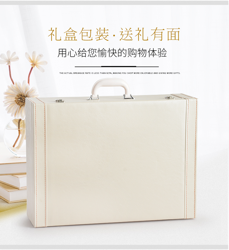 Tangshan up phnom penh dish suit household European - style ipads porcelain tableware suit dishes key-2 luxury box tableware housewarming gift