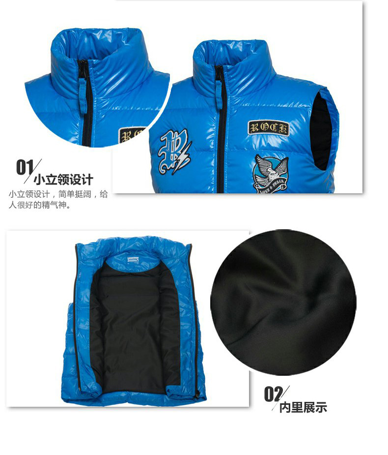 Chống mùa giải phóng mặt bằng Li Ning nam xuống vest Han men áo khoác mùa đông vest ấm xuống vest sinh viên thể thao áo khoác the thao nữ