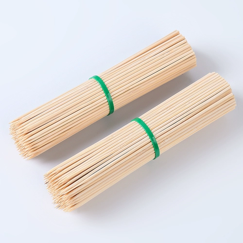 Бамбуковые шампуры одноразовые оптовик 20 см * 3,0 мм куриное филе острый суп жареные шашлычки колбаса на гриле деревянные шампуры для хот-догов