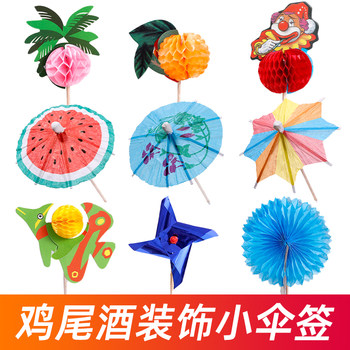 Tafman cocktail umbrella sign novel style