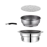 Многофункциональный круглый угольный гриль.